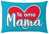  Cojin Te Amo Mamá Azúl 